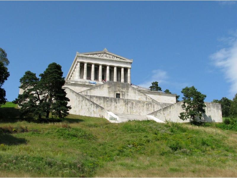 Regensburg, walhalla, kelheim, passau