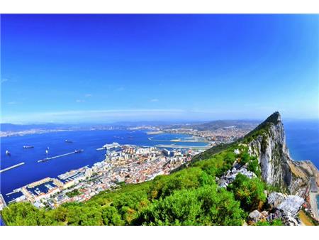 Španija in Britanija Gibraltar