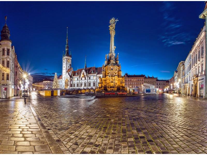 Olomouc ponoči