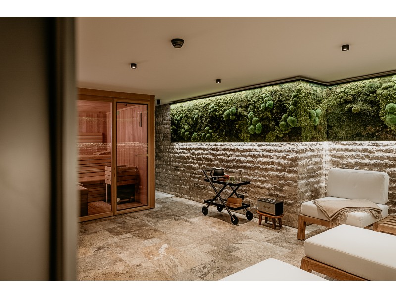 Spa s finsko savno v kletni etaži