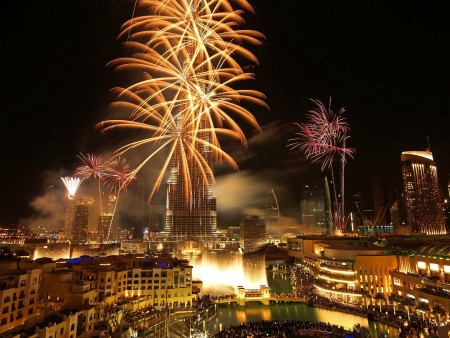 silvestrovanje v Dubaju