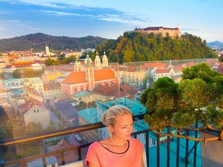 Panorama of Ljubljana