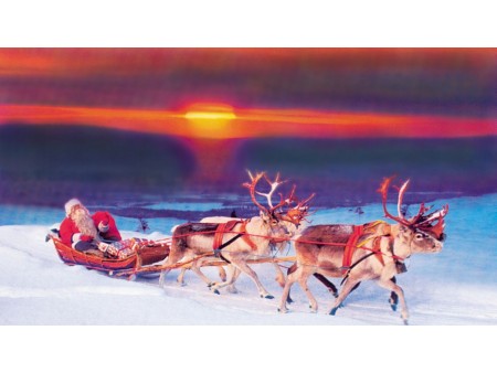 Potovanje na Laponsko k Božičku v goste 