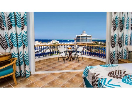 Seagull Resort - pogled iz balkona sobe