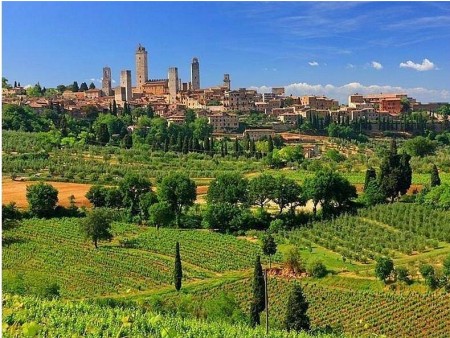 Pogled na San Gimignano