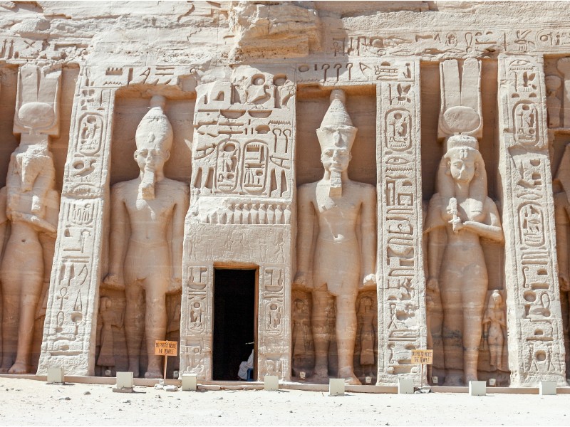 Del templja Abu Simbel