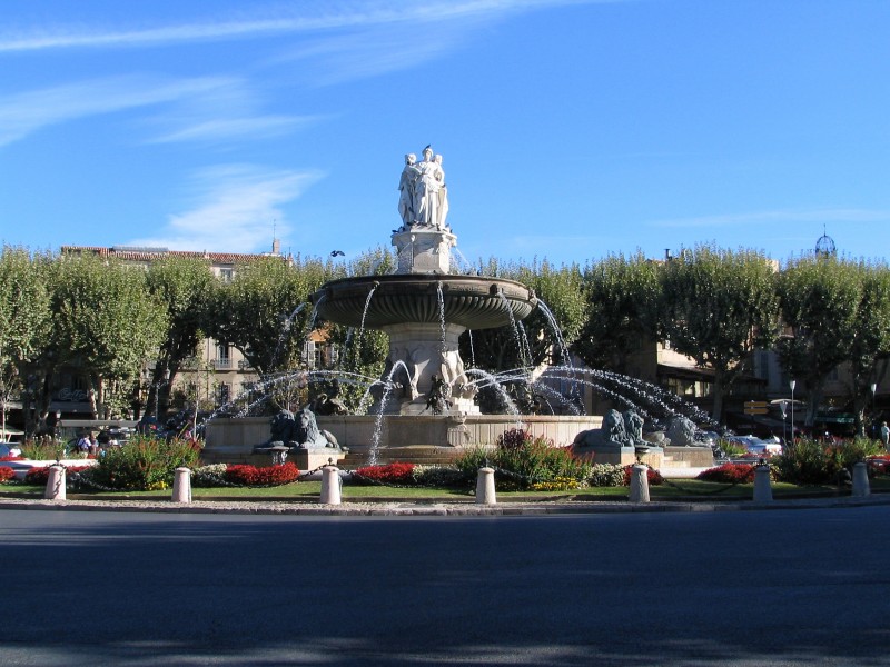 Vodnjak v Aix en Provence
