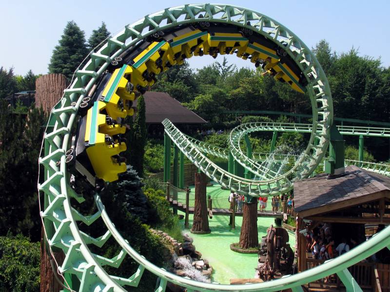 Vlak smrti, Gardaland