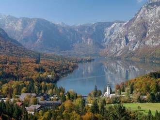 Julian Alps, lake Bohinj