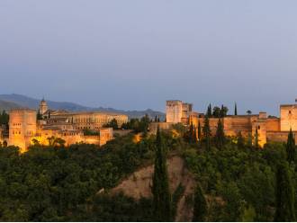 Španjia, Granada, Alhambra palača