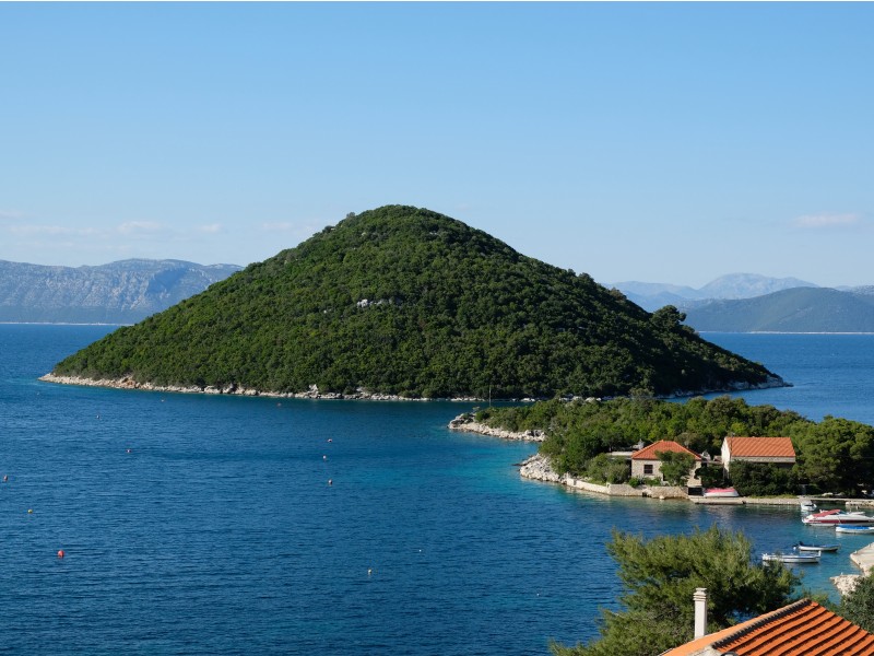 Mljet bujno zelenje