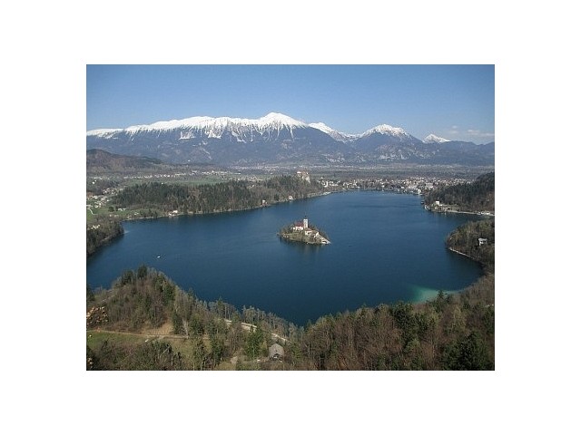 bled, bohinj, alpska jezera