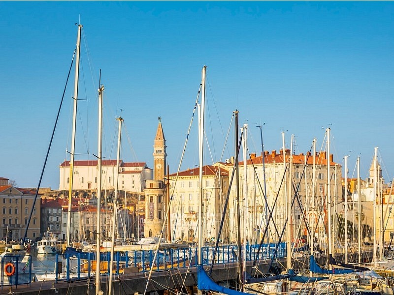 Piran, marina