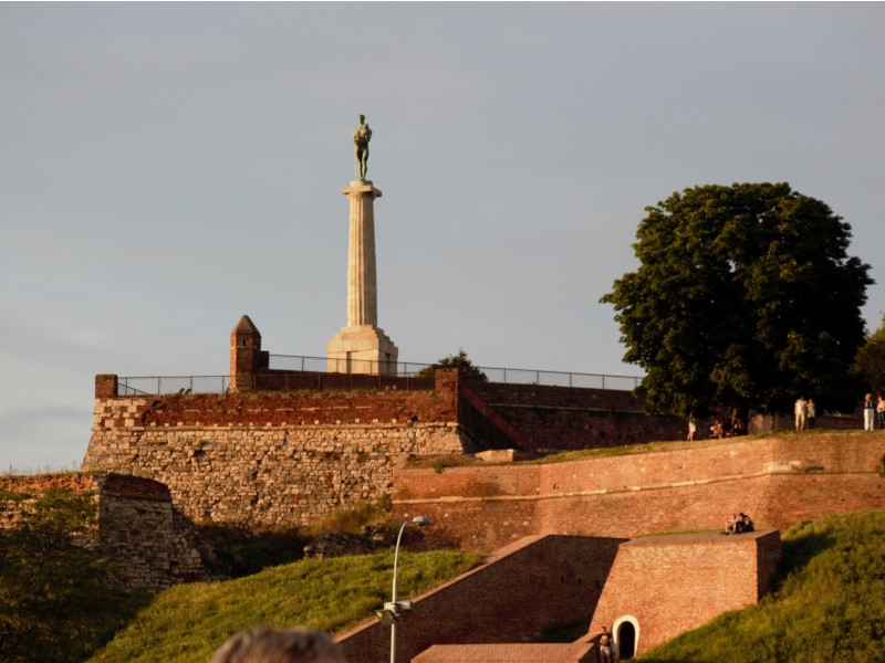 ikona pogledov na Kalamegdan kip Zmagovalca - Pobednik