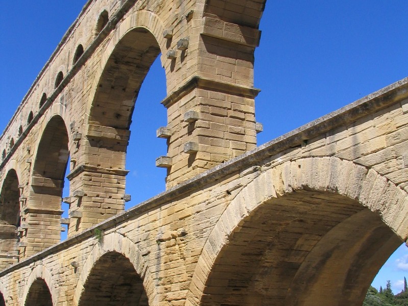 Ostanki akvedukta Pont du Garde