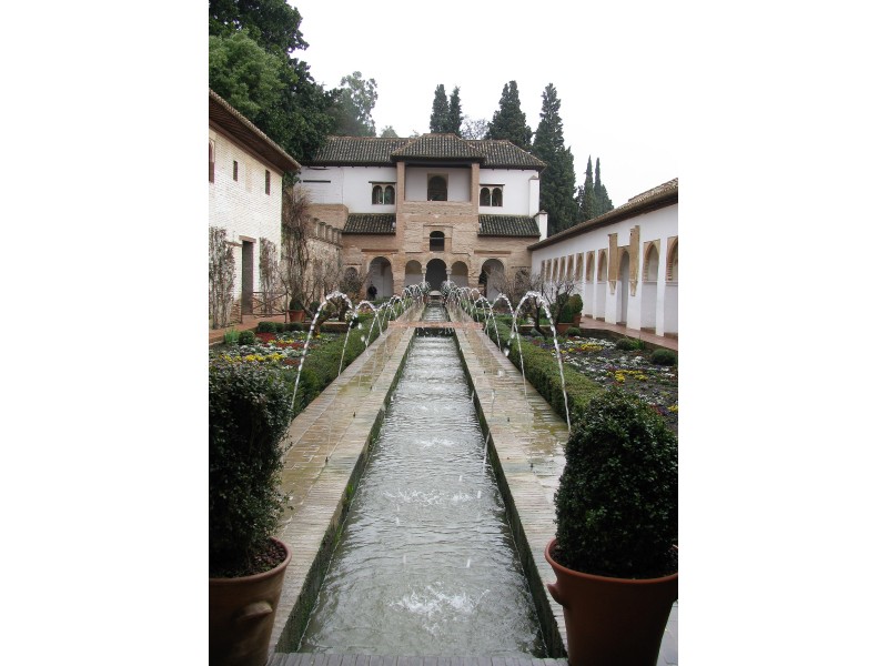 Vrt v Alhambri