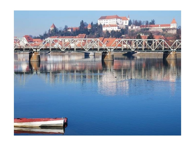 Ptuj in reka Drava