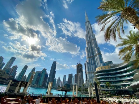 panorama modernega Dubaja