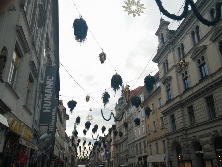 okrašene mestne ulice