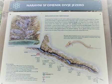 Slikovito jezero in najkrajša slovenska reka