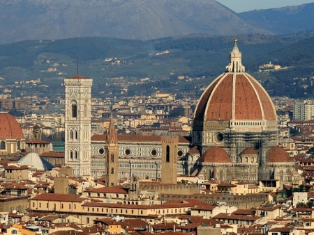 Pogled na Firence z duomom