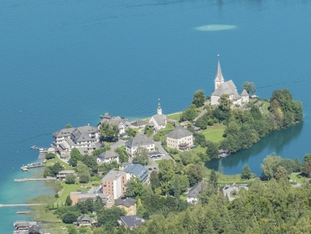 Pogled na Vrbsko jezero, Pyramidenkogel