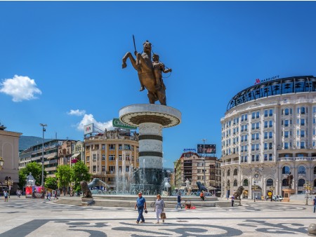 Skopje, makedonska prestolnica
