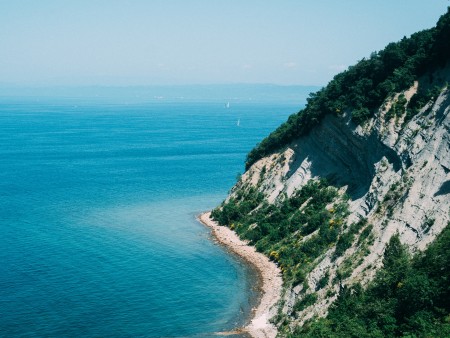 pogled na slovensko obalo