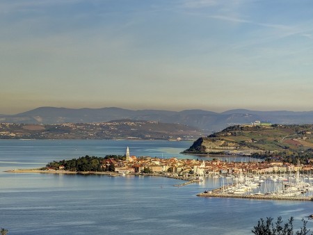 pogled na mesto Izola