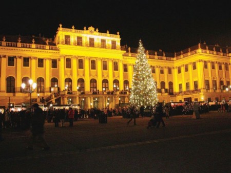 Dunaj božična osvetlitev