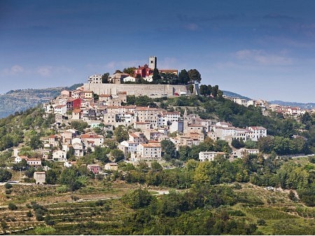 Pogled na mesto Motovun