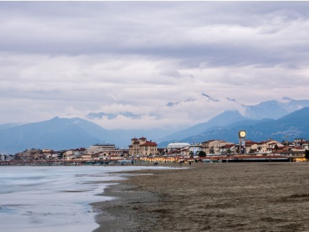 pogled  na mesto Viareggio