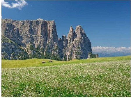 najvišji vrh Dolomitov - Marmolada 3344 m