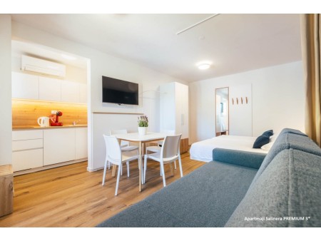 Kuhinja v apartmaju