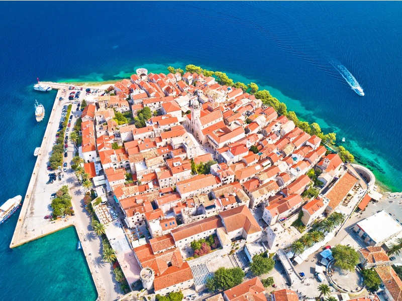 Stari del mesta Korčula