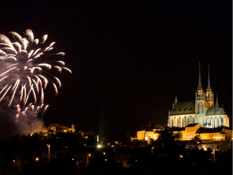 Češka Brno ognjemet