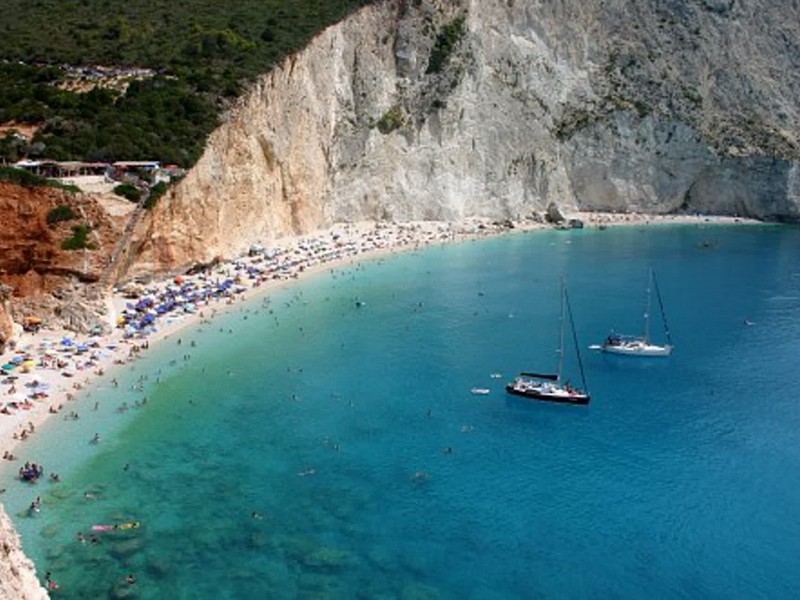 grške plaže na Lefkasu