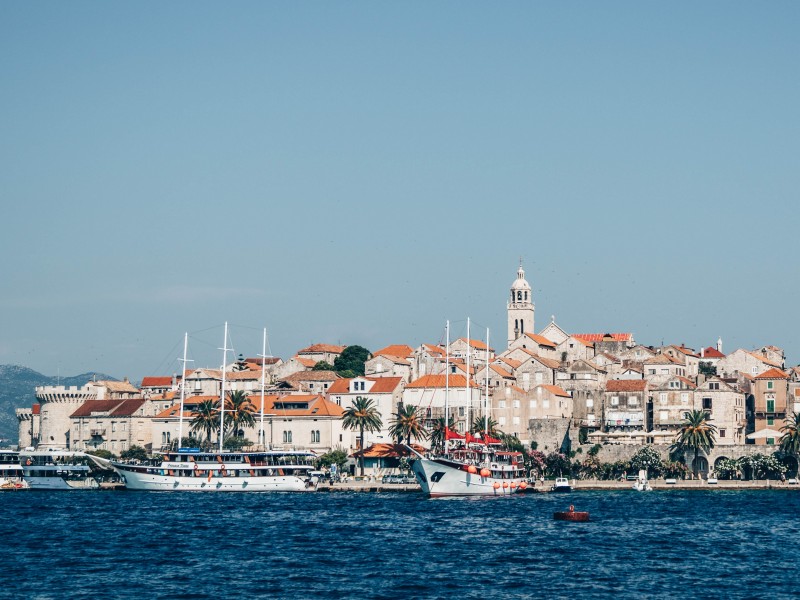 Pogled na Korčulo