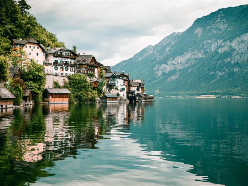 Na vodi pred Hallstattom