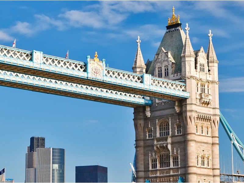 Tower bridge v Londonu